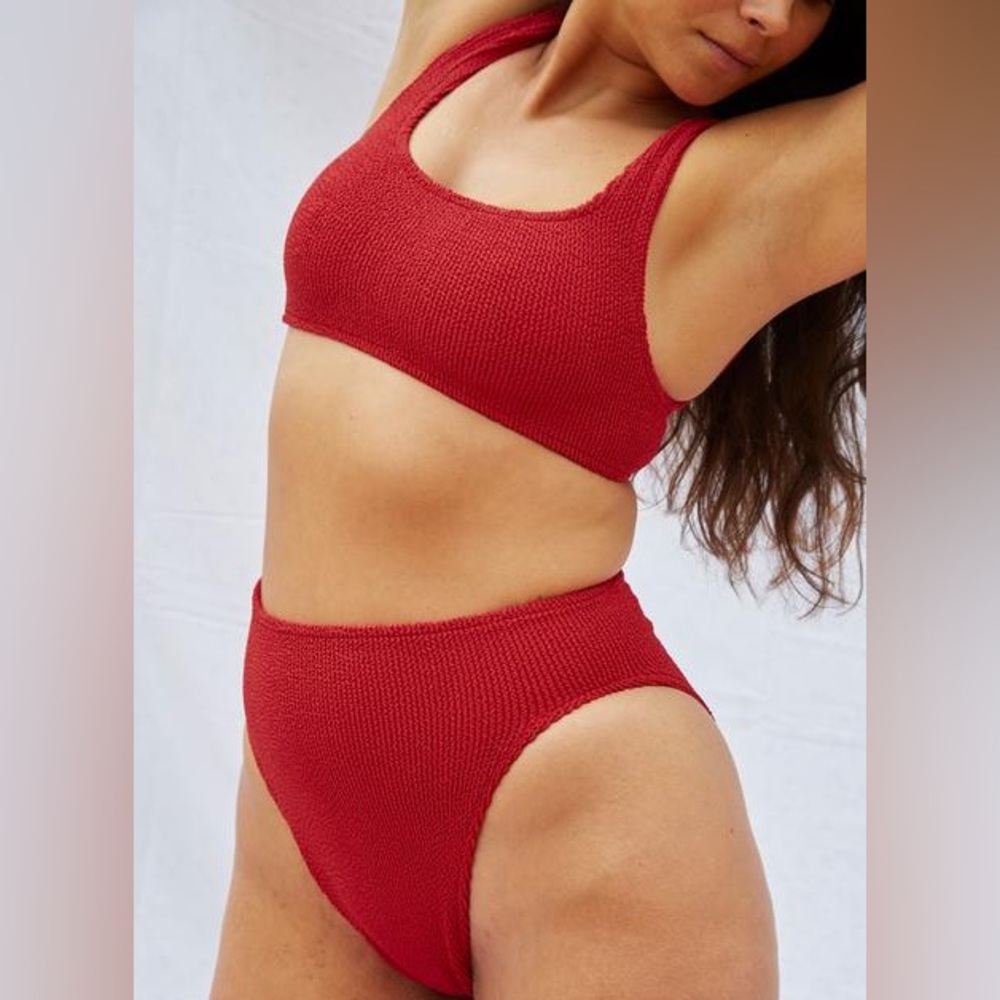 Youswim Aplomb High Waisted Swimsuit in Rosso